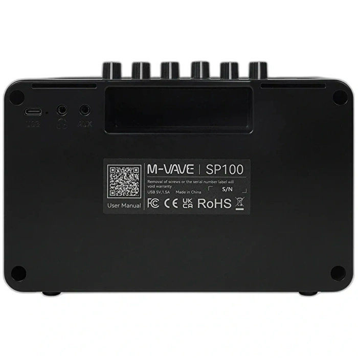 M-Vave SP100 RED Şarjlı Gitar Amfisi